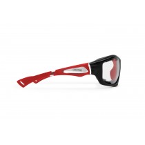 Occhiali Ciclismo MTB Bici con lente fotocromatica prodotti in leggerissimo TPX per ciclismo MTB running - Bertoni Italy F1000B