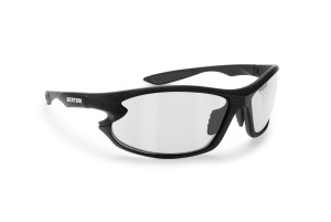 Occhiali Ciclismo Bici MTB Running - Occhiali Fotocromatici Ergonomici - peso 18gr. - cod. F676A by Bertoni Italy - UNISEX