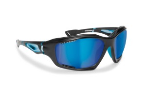 Occhiali Sport Ciclismo MTB Bici Polarizzati Avvolgenti Antivento P1000D by Bertoni - Occhiali Bici Running MTB