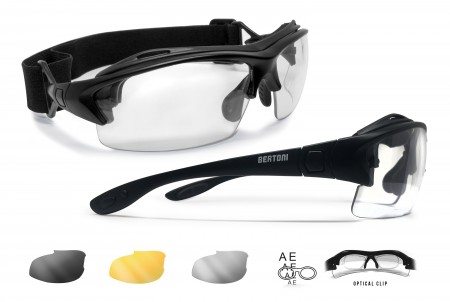 Cycling Sunglasses for Prescription AF399A (matt black)