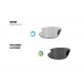 Photochromic Polarized Sports Sunglasses for men women Running Cycling MTB - P676FT by Bertoni Italy