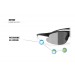 Occhiali polarizzati antiriflesso per ciclismo MTB bici e running - By Bertoni Italy - P301BFT